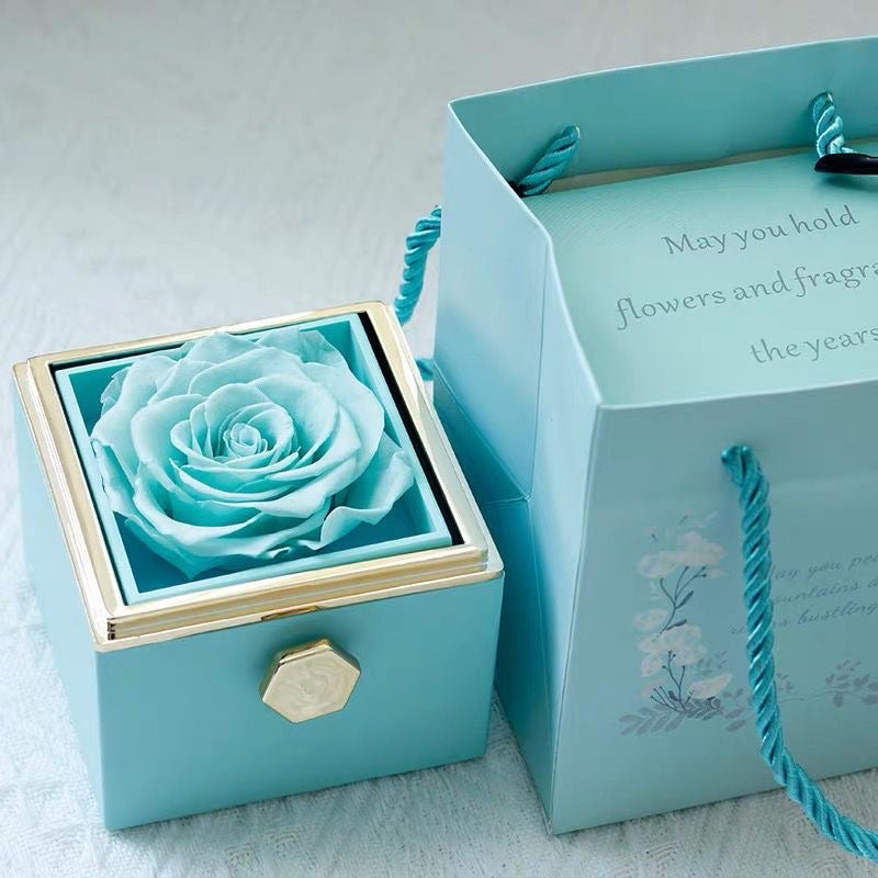 Eternal Jewelry Gift Box Real Rose
