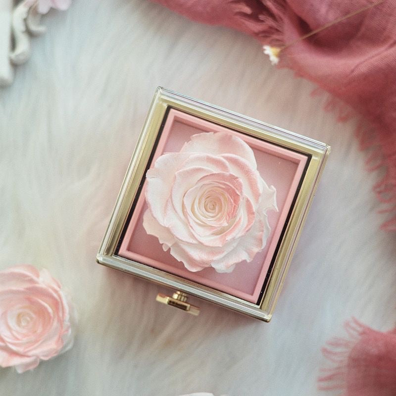 Eternal Jewelry Gift Box Real Rose